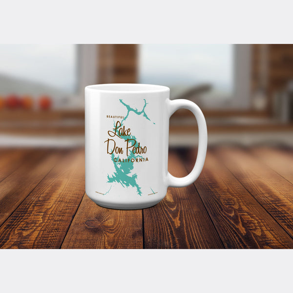 Lake Don Pedro California, 15oz Mug