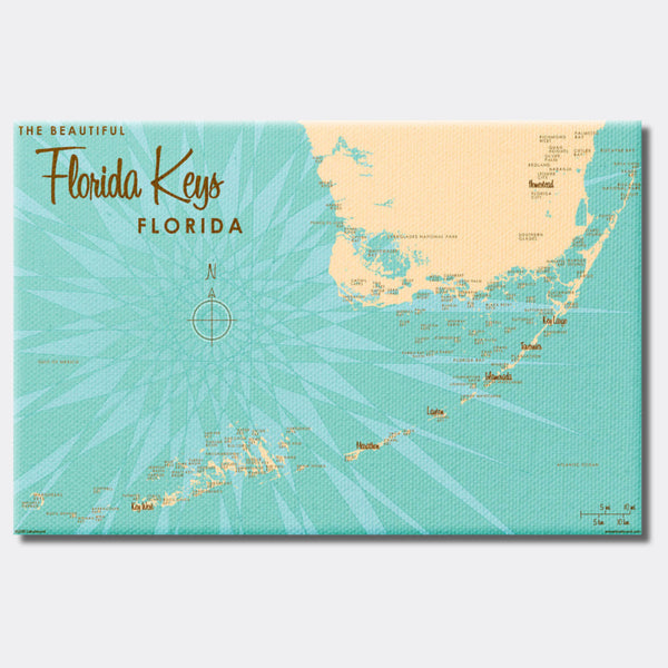 Florida Keys Florida, Canvas Print