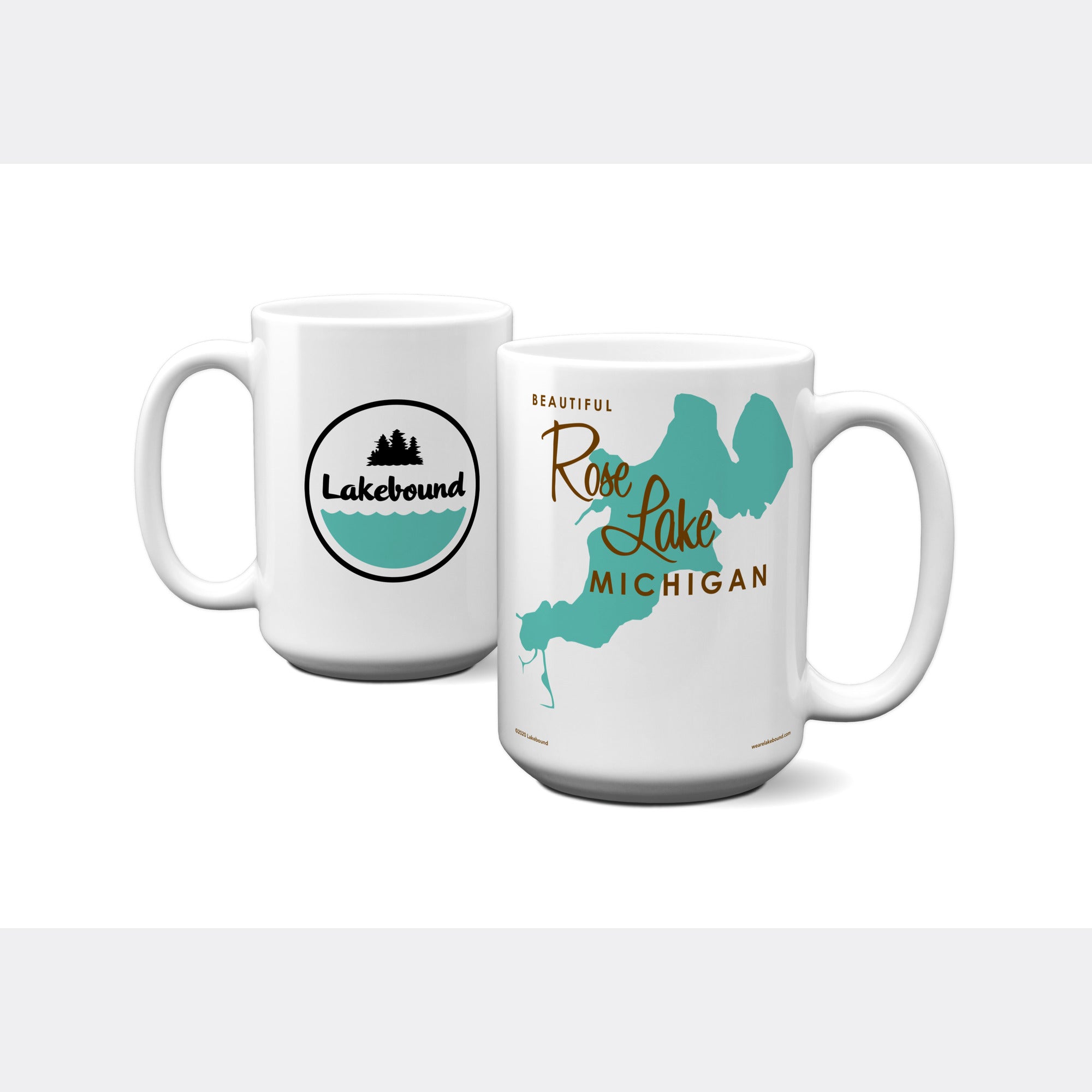 Rose Lake Michigan, 15oz Mug