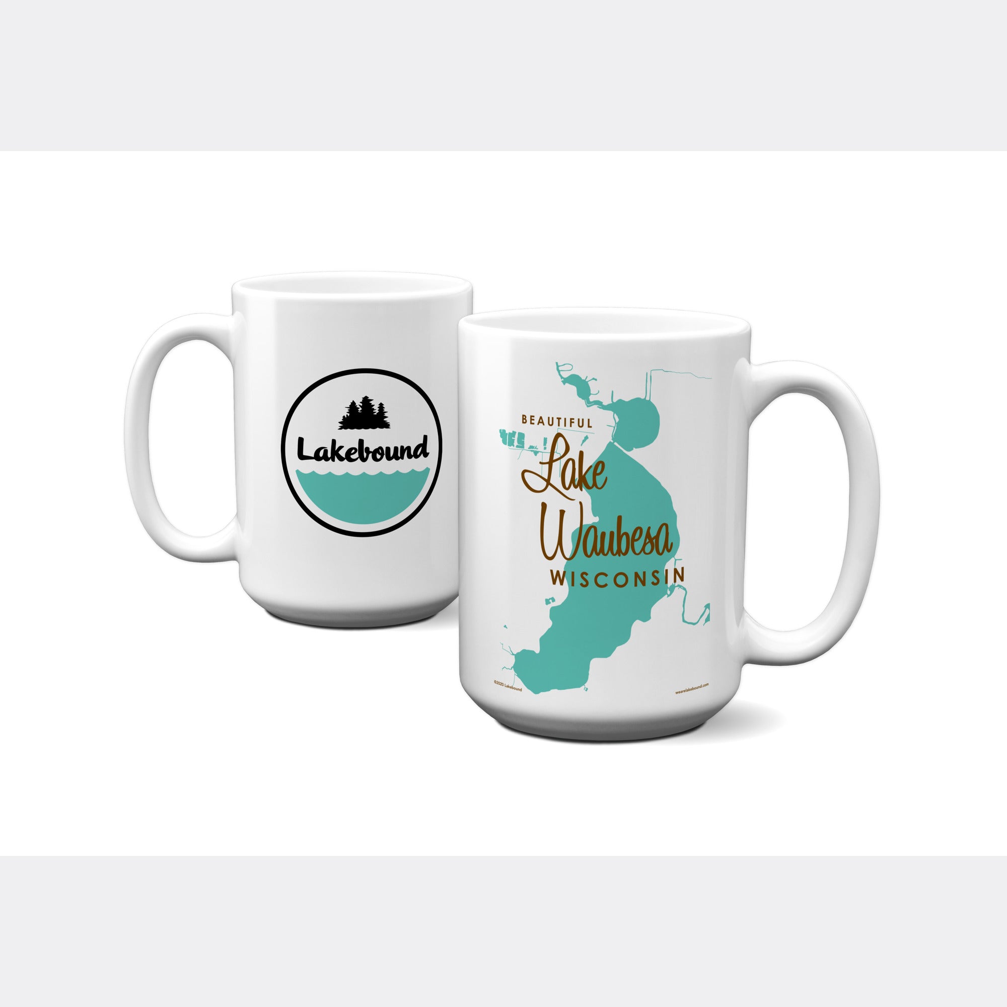 Lake Waubesa Wisconsin, 15oz Mug