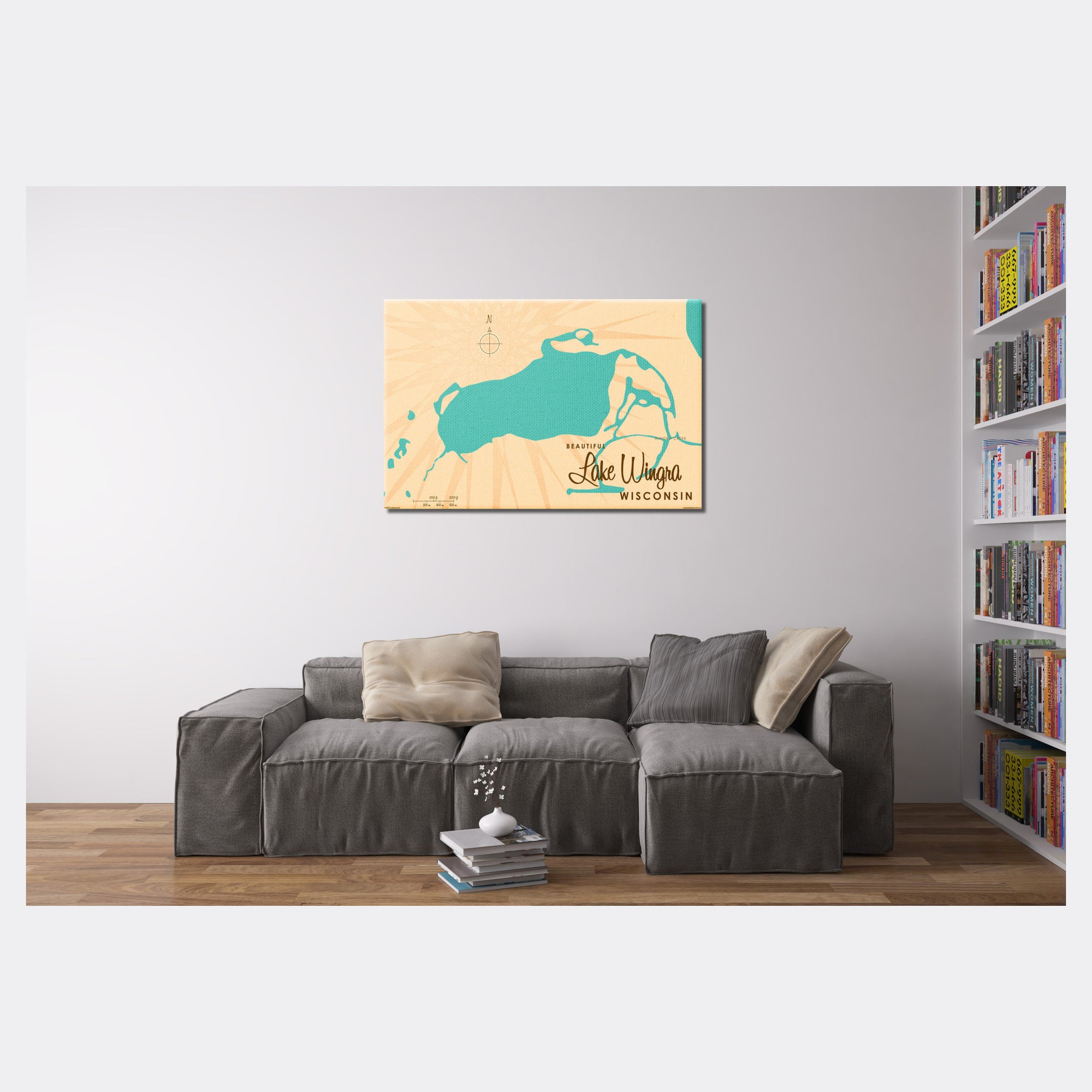 Lake Wingra Wisconsin, Canvas Print