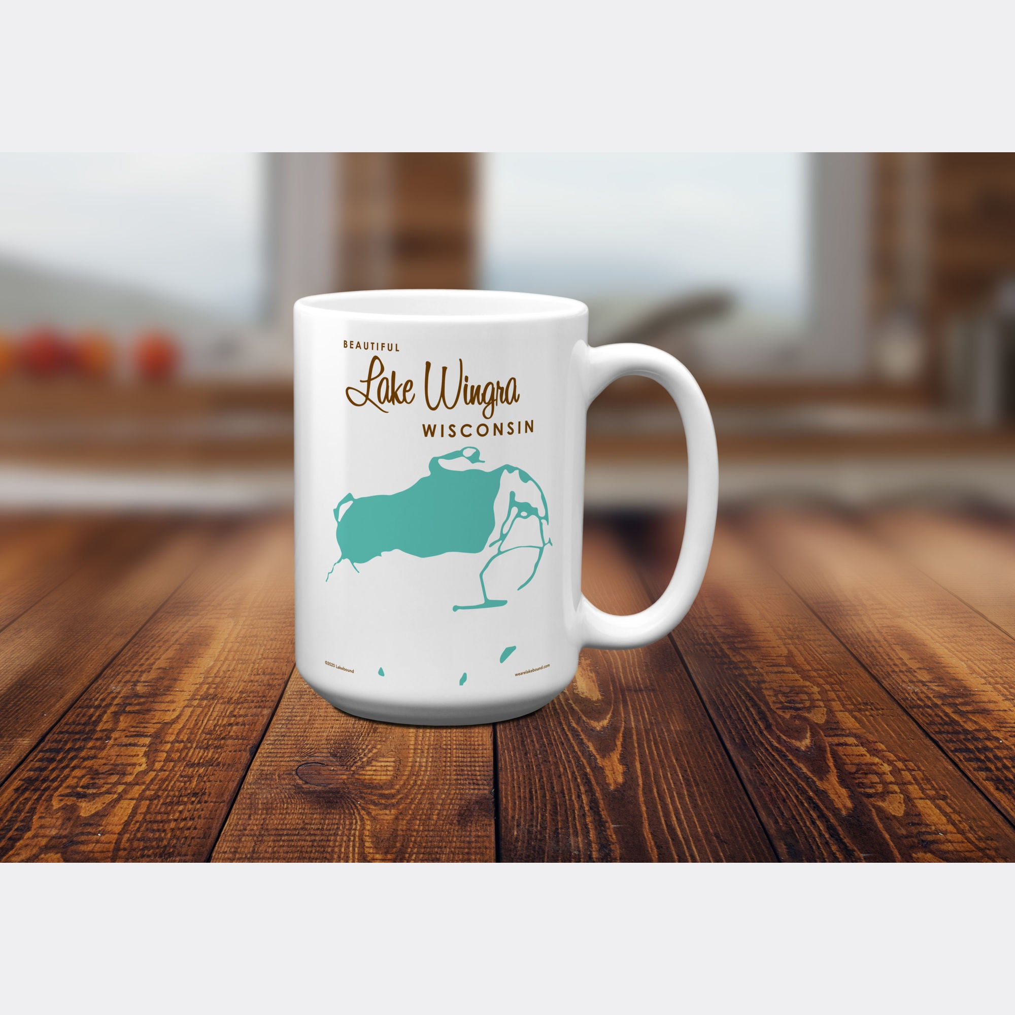 Lake Wingra Wisconsin, 15oz Mug