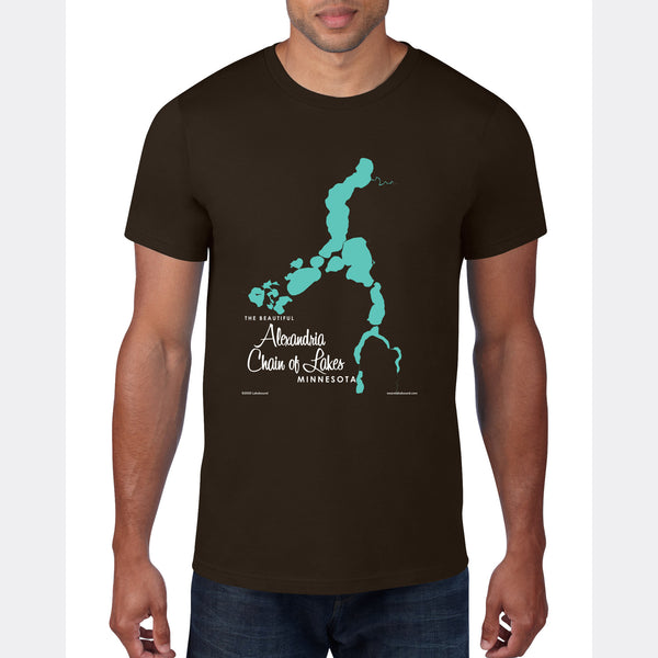 Alexandria Chain of Lakes Minnesota, T-Shirt