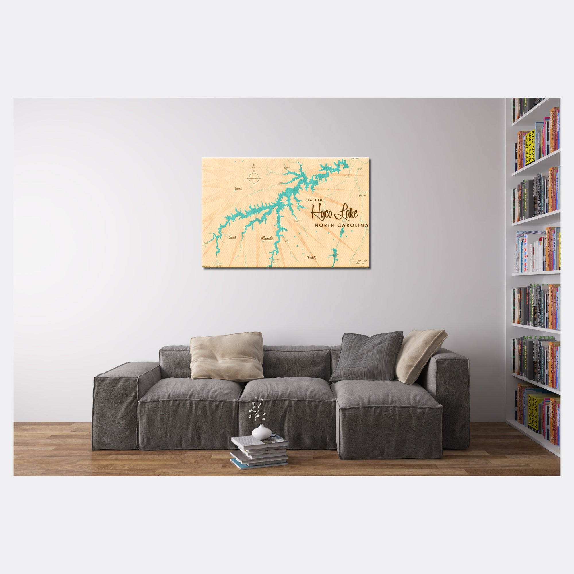 Hyco Lake North Carolina, Canvas Print