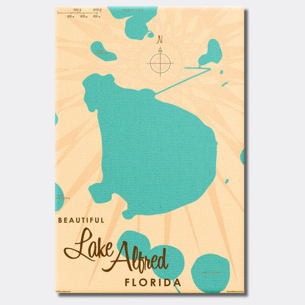 Lake Alfred Florida, Canvas Print