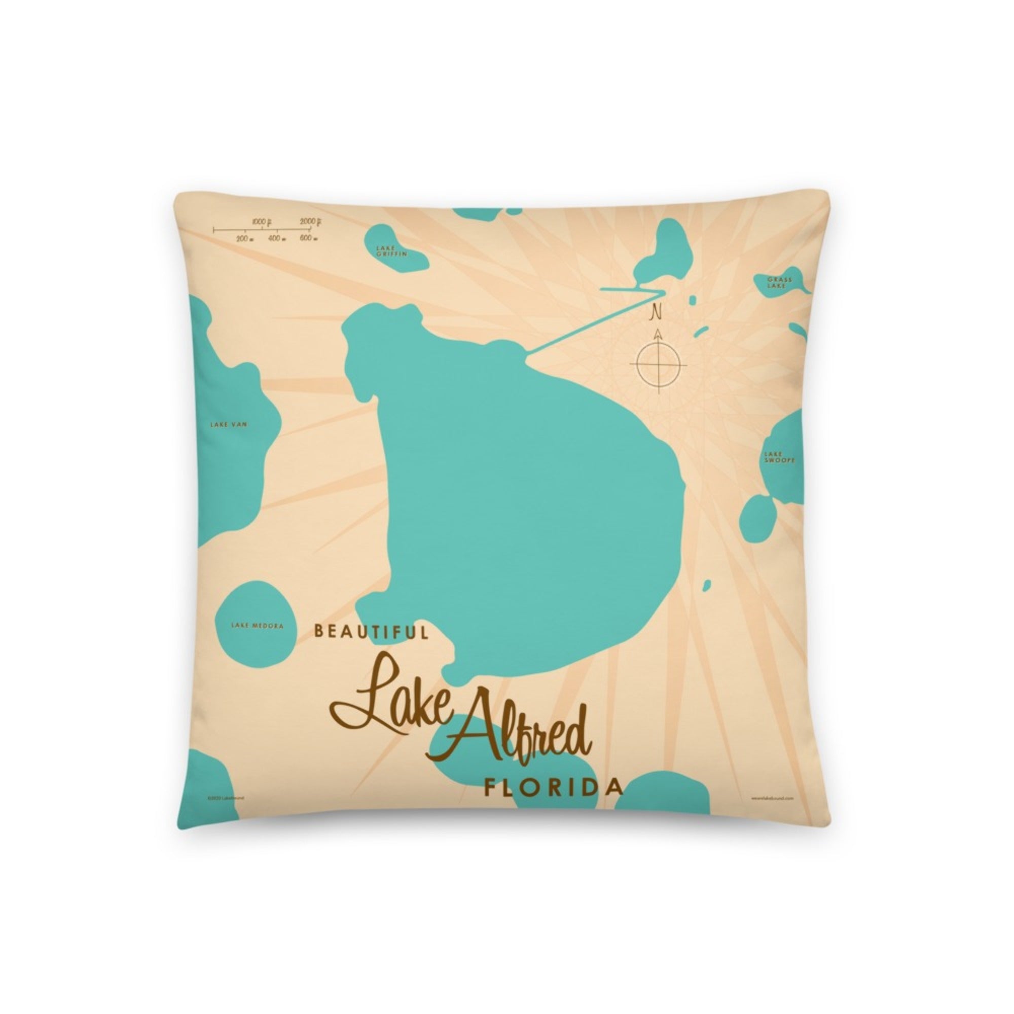 Lake Alfred Florida Pillow