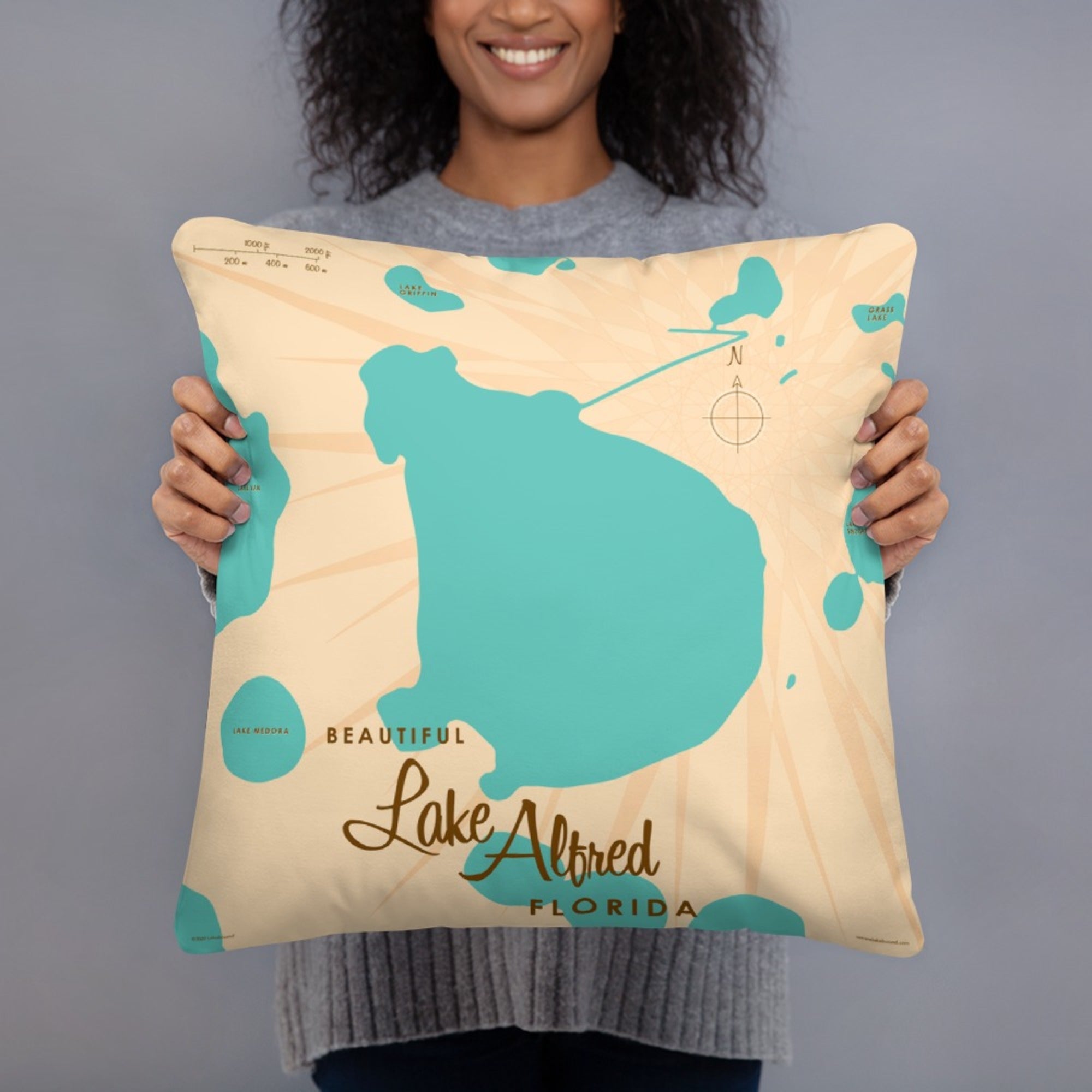 Lake Alfred Florida Pillow