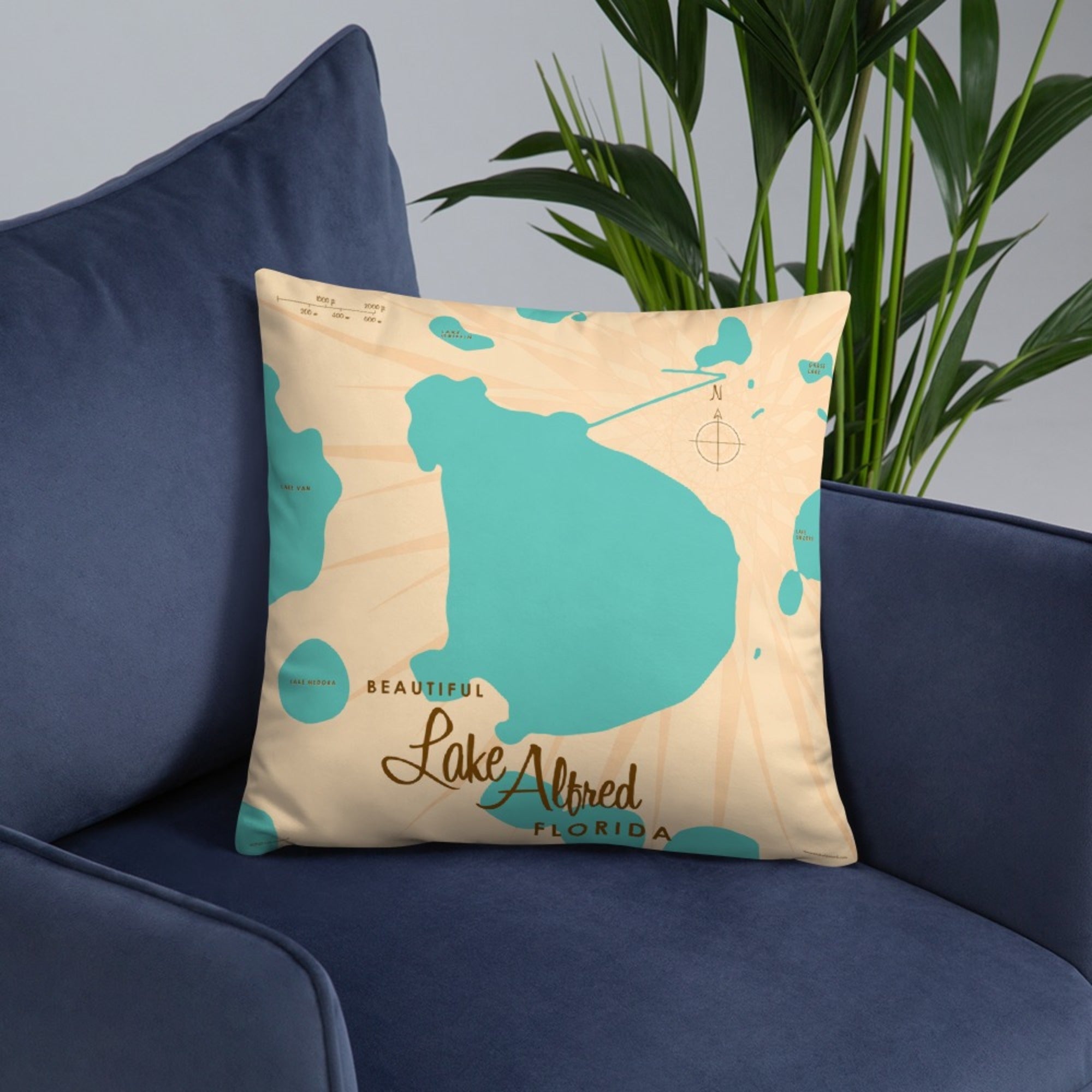 Lake Alfred Florida Pillow