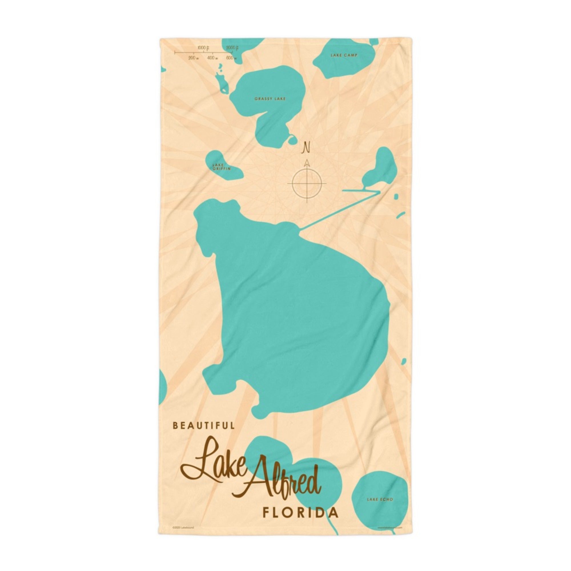 Lake Alfred Florida Beach Towel