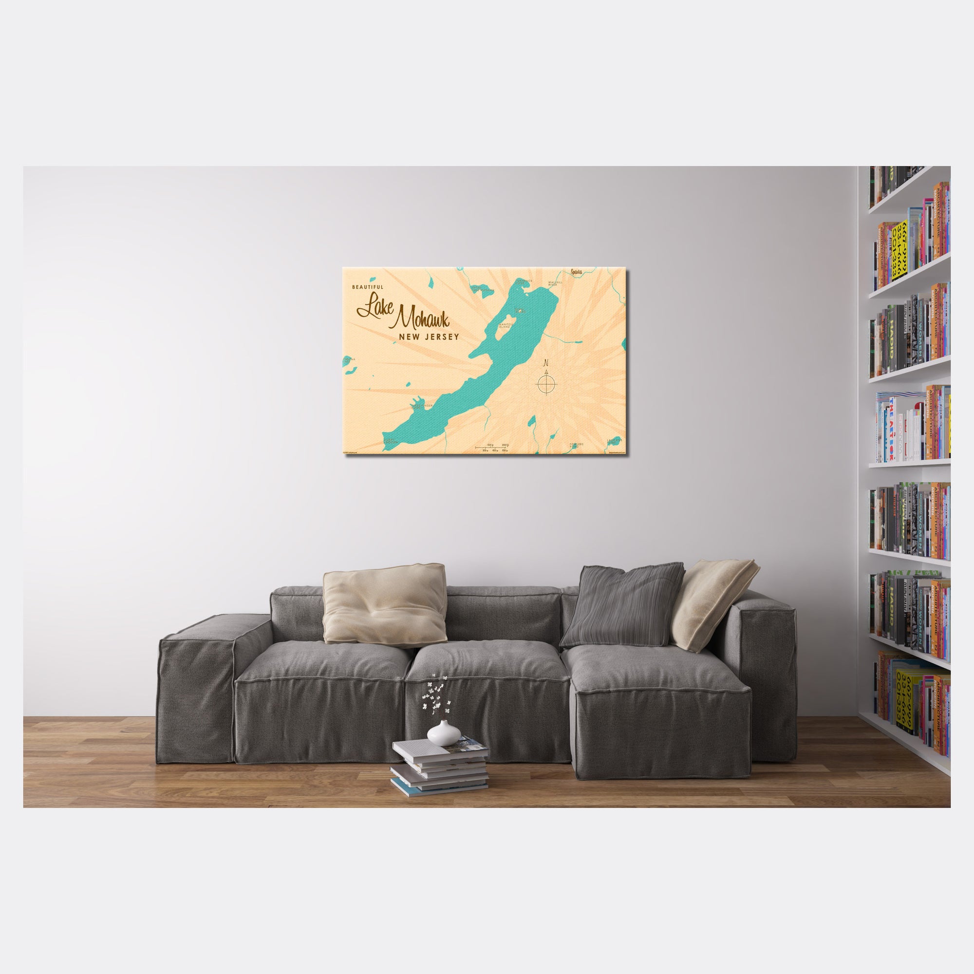 Lake Mohawk New Jersey, Canvas Print