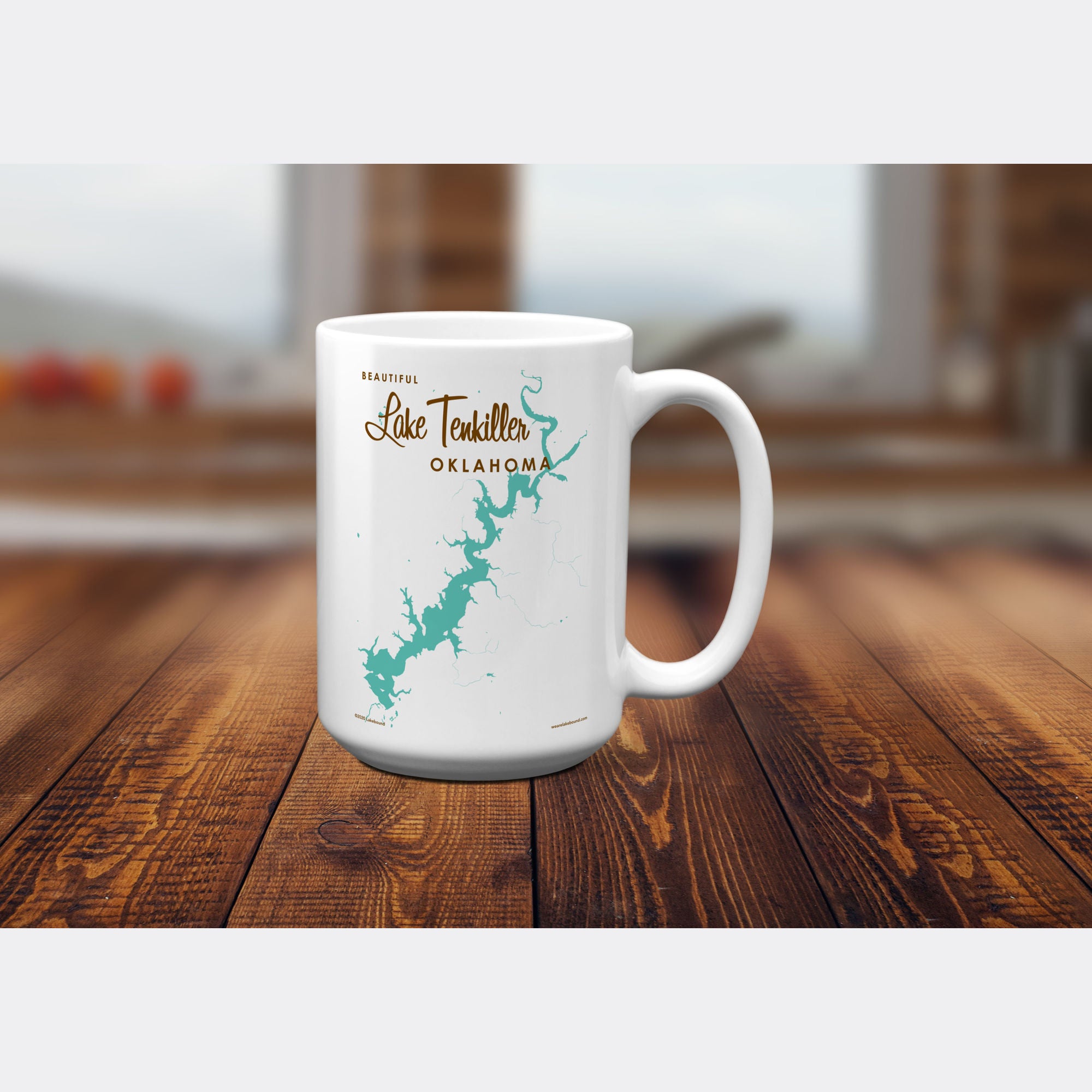 Lake Tenkiller Oklahoma, 15oz Mug