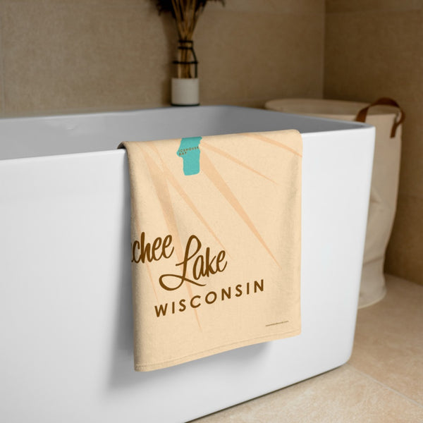 Okauchee Lake Wisconsin Beach Towel