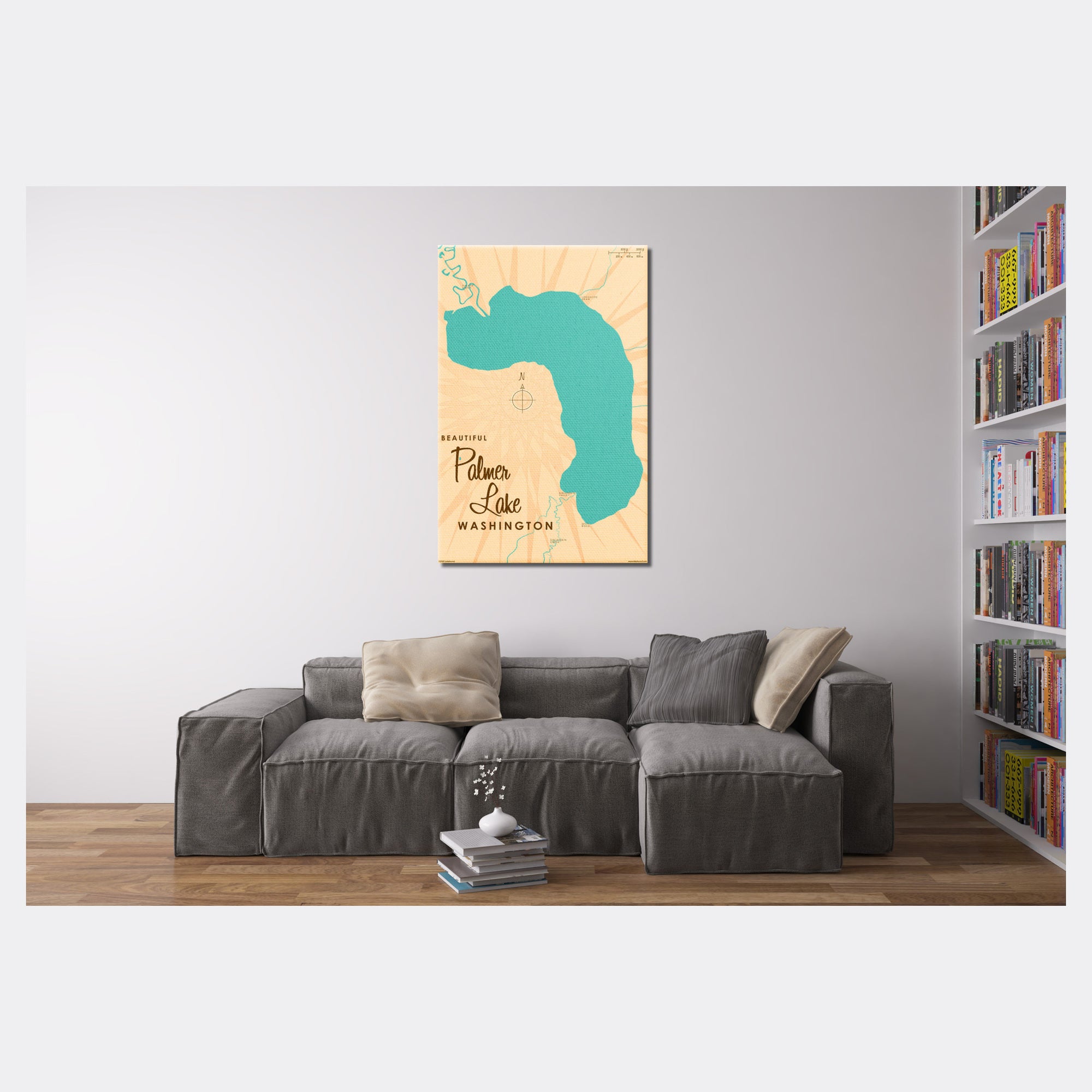 Palmer Lake Washington, Canvas Print