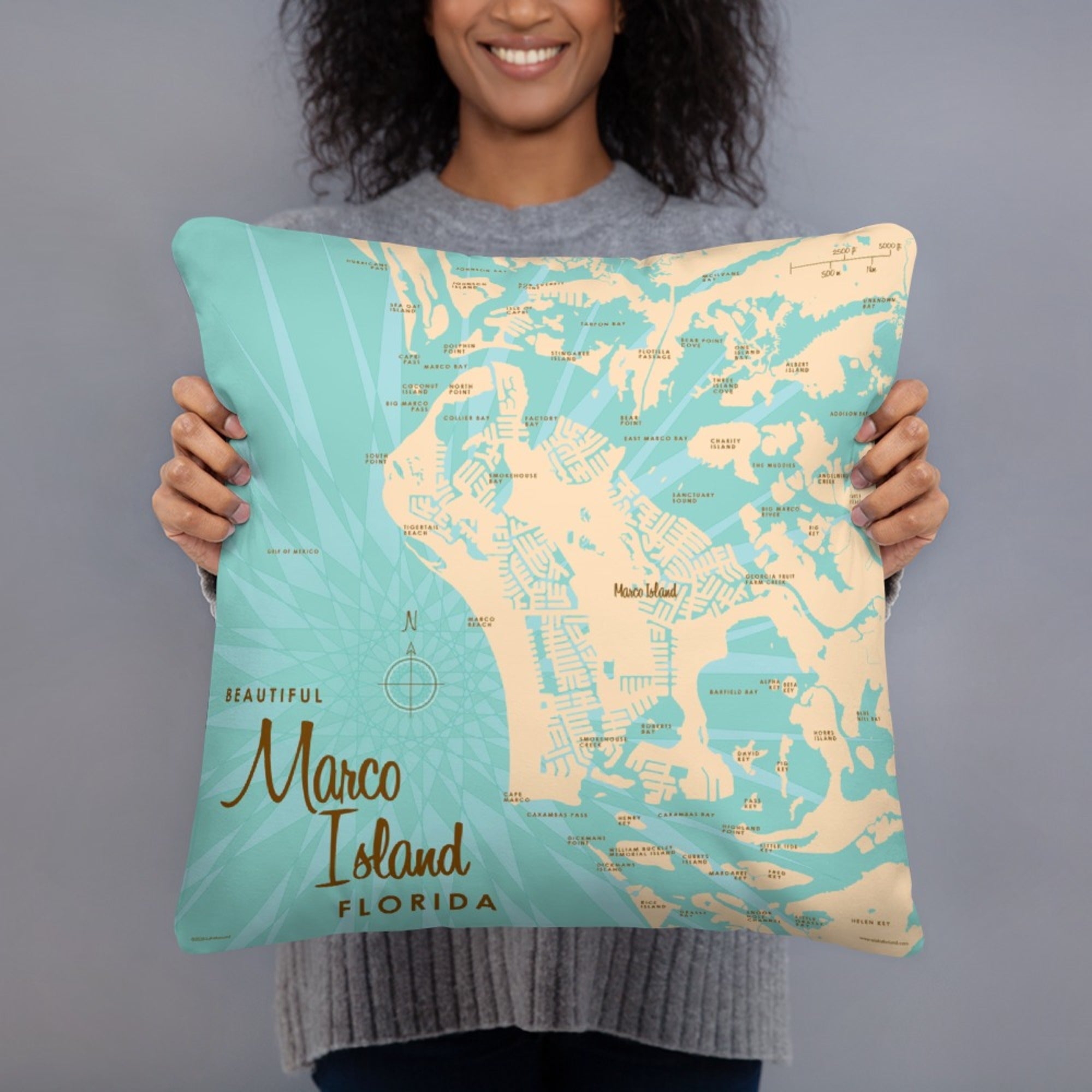Marco Island Florida Pillow