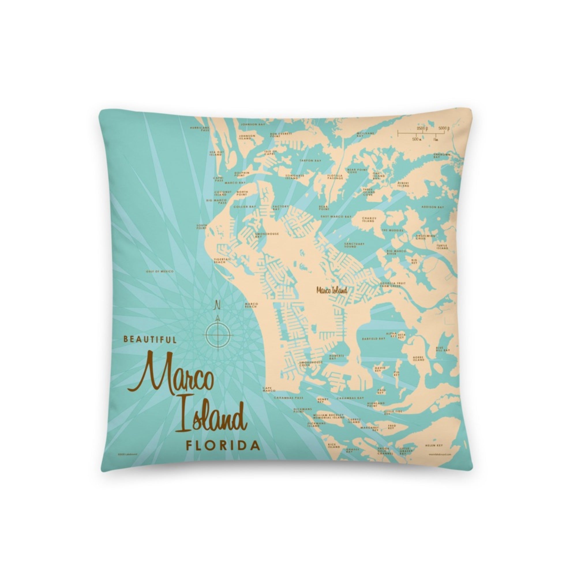 Marco Island Florida Pillow