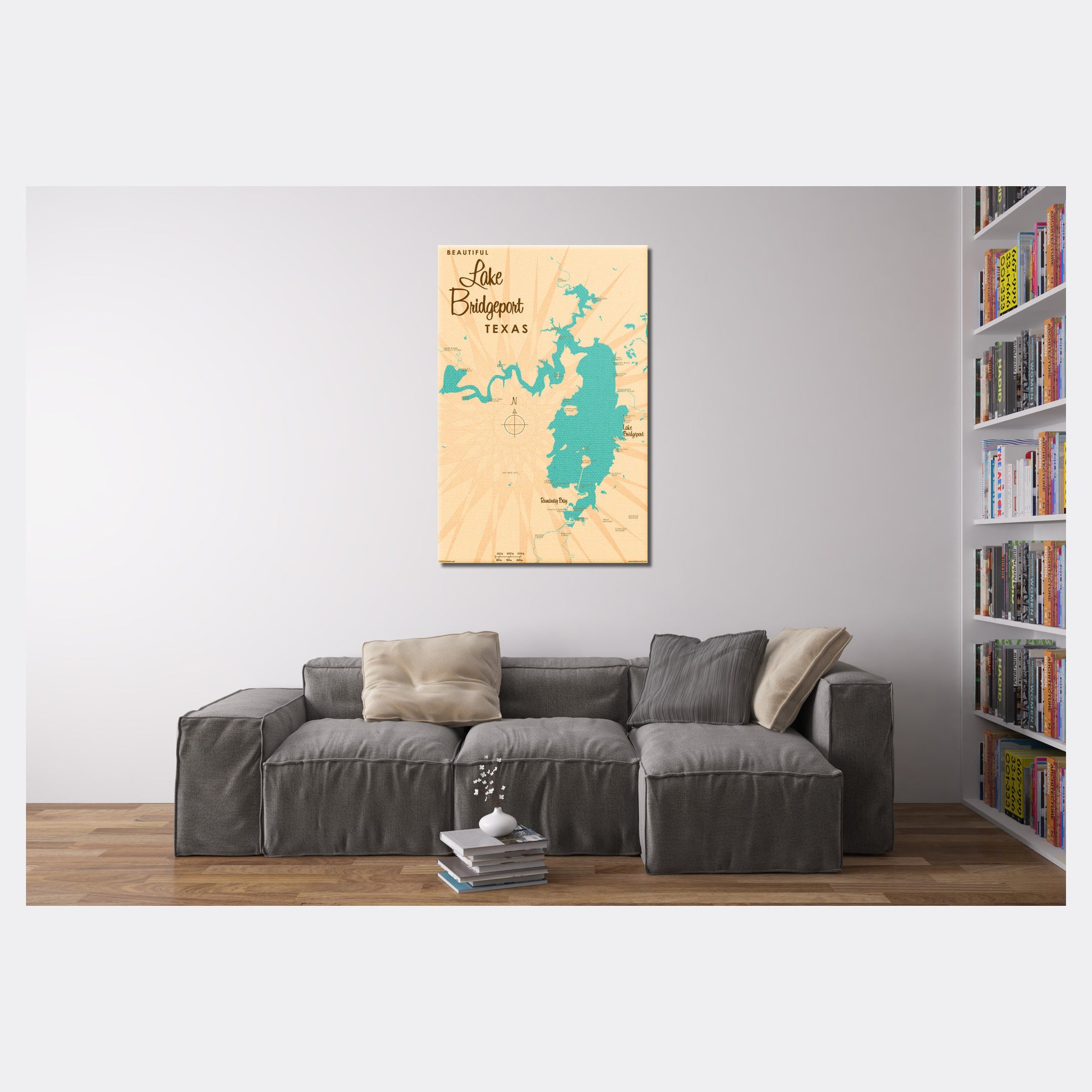 Lake Bridgeport Texas, Canvas Print