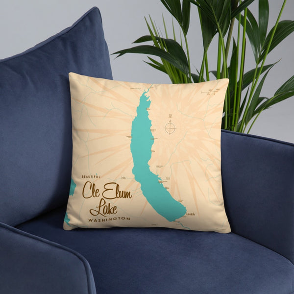 Cle Elum Lake Washington Pillow