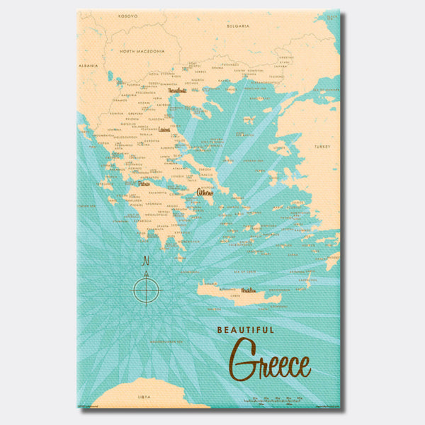 Greece, Canvas Print