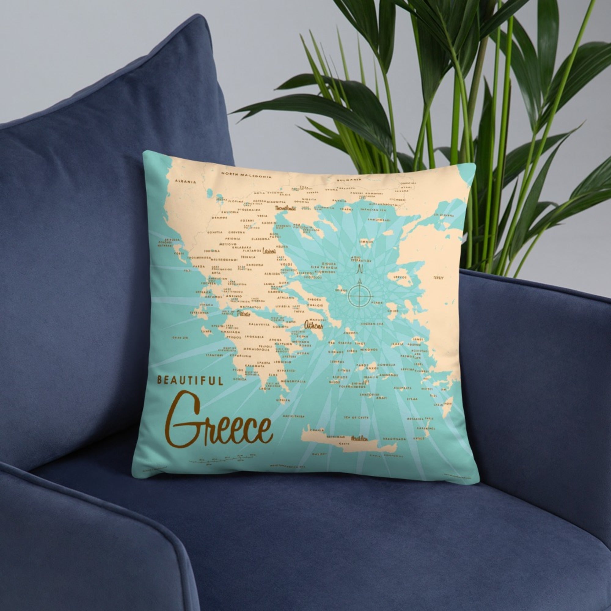 Greece Pillow