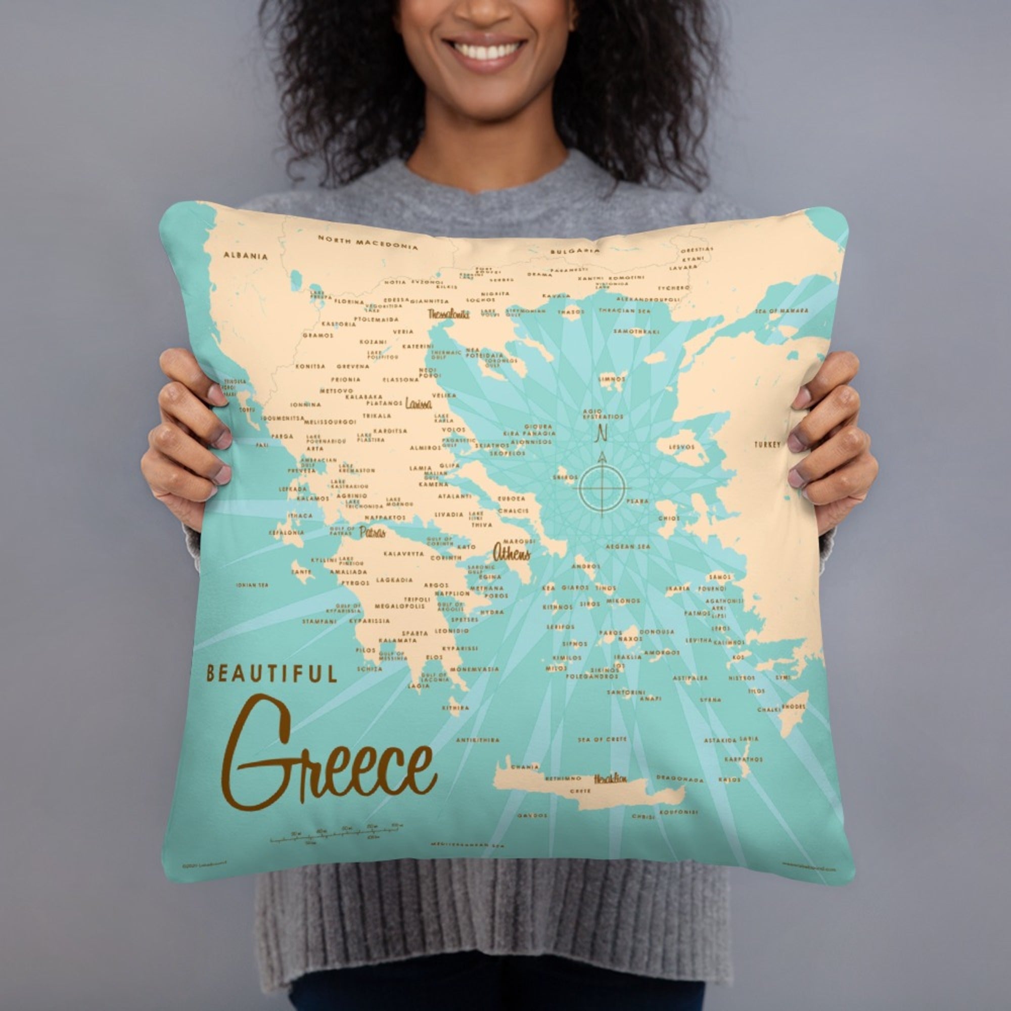 Greece Pillow