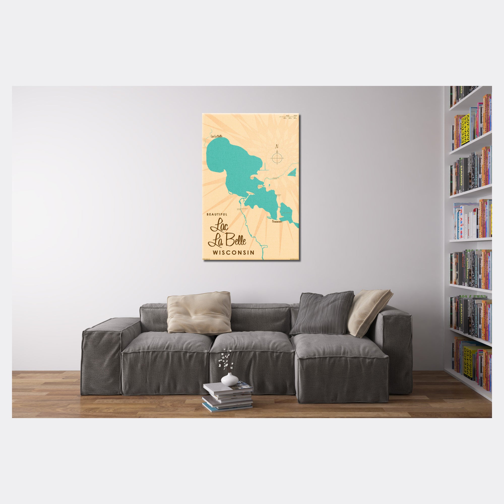 Lac La Belle Wisconsin, Canvas Print