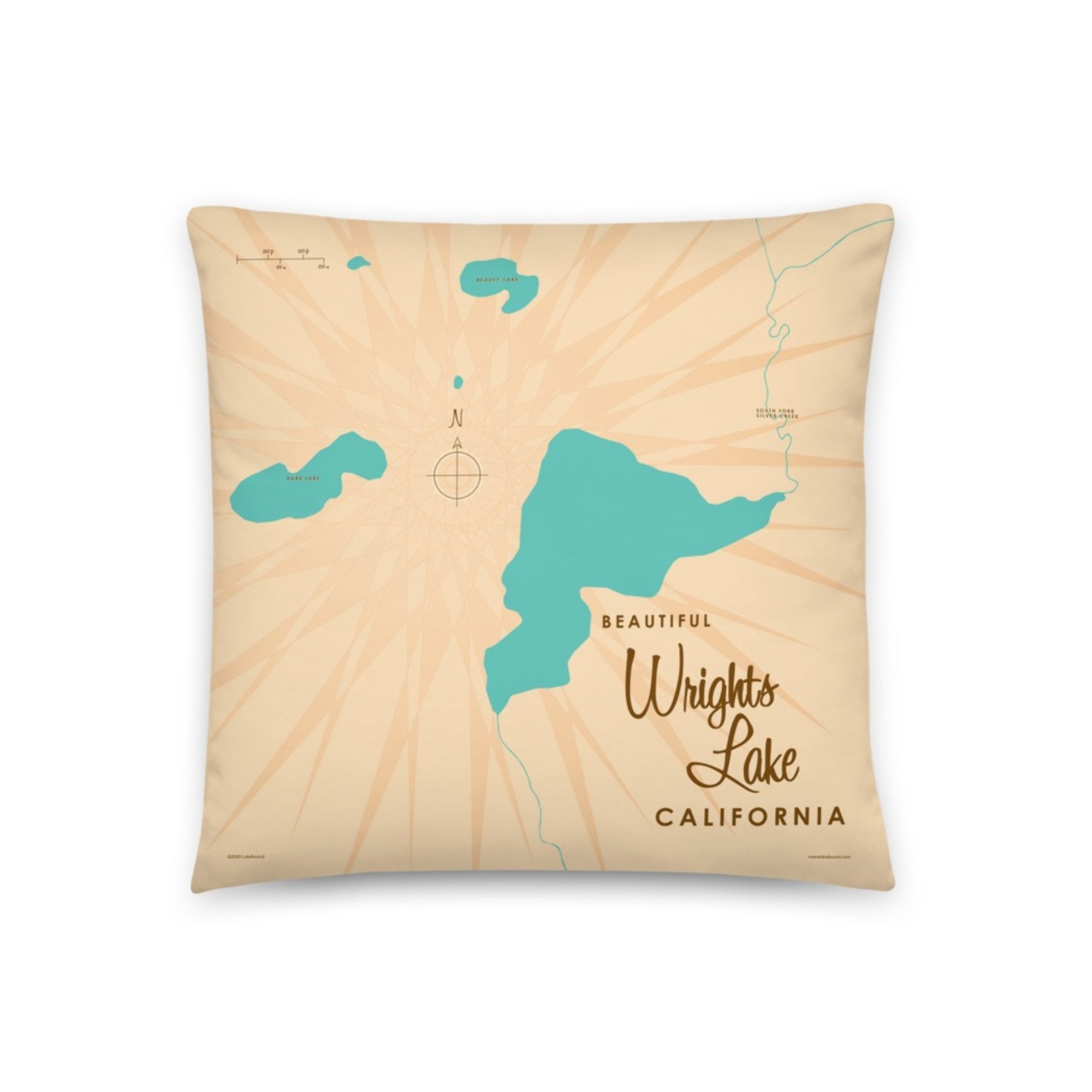 Wrights Lake California Pillow