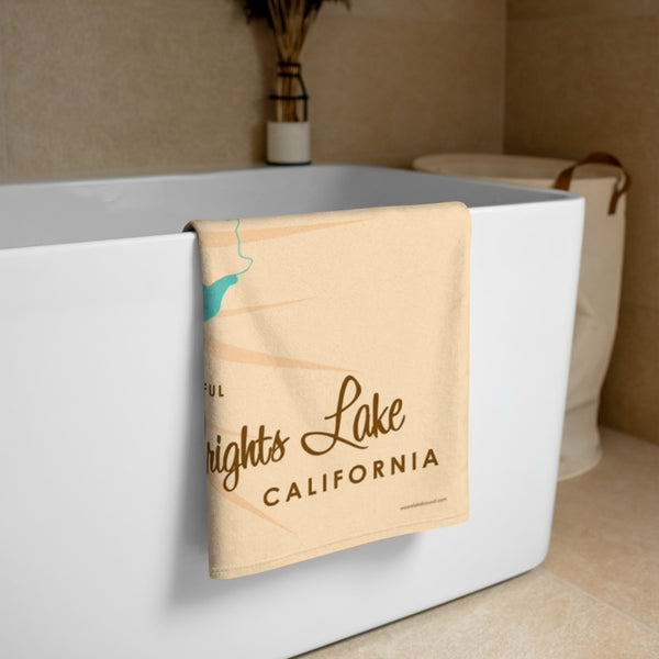 Wrights Lake California Beach Towel