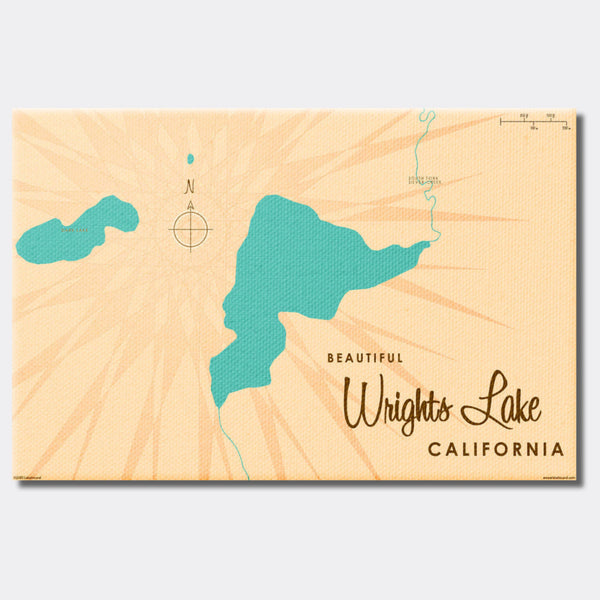 Wrights Lake California, Canvas Print