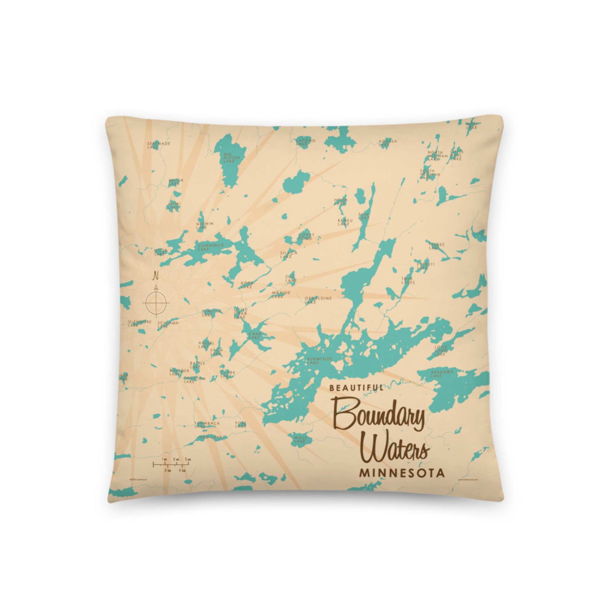 Boundary Waters Minnesota Pillow