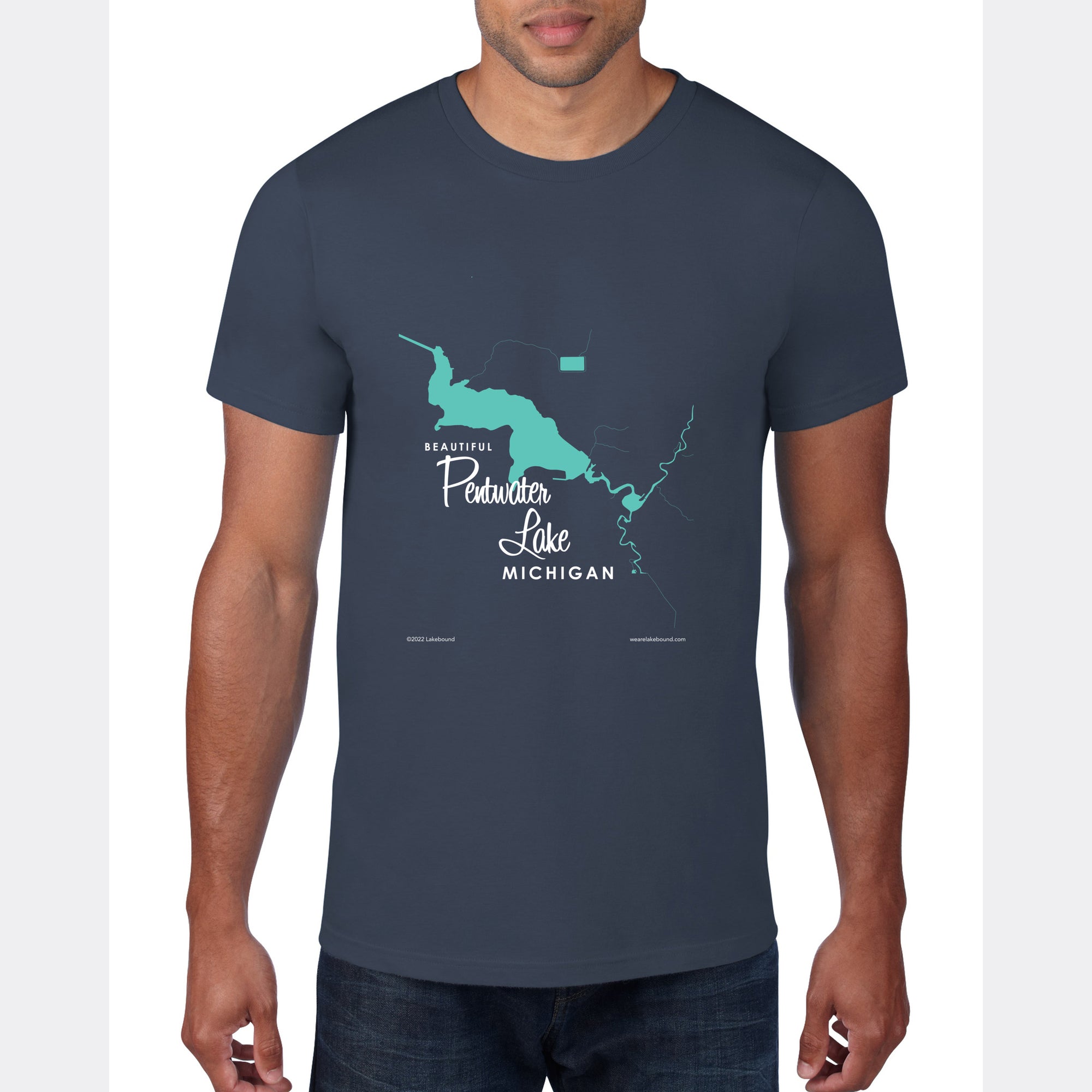 Pentwater Lake Michigan, T-Shirt