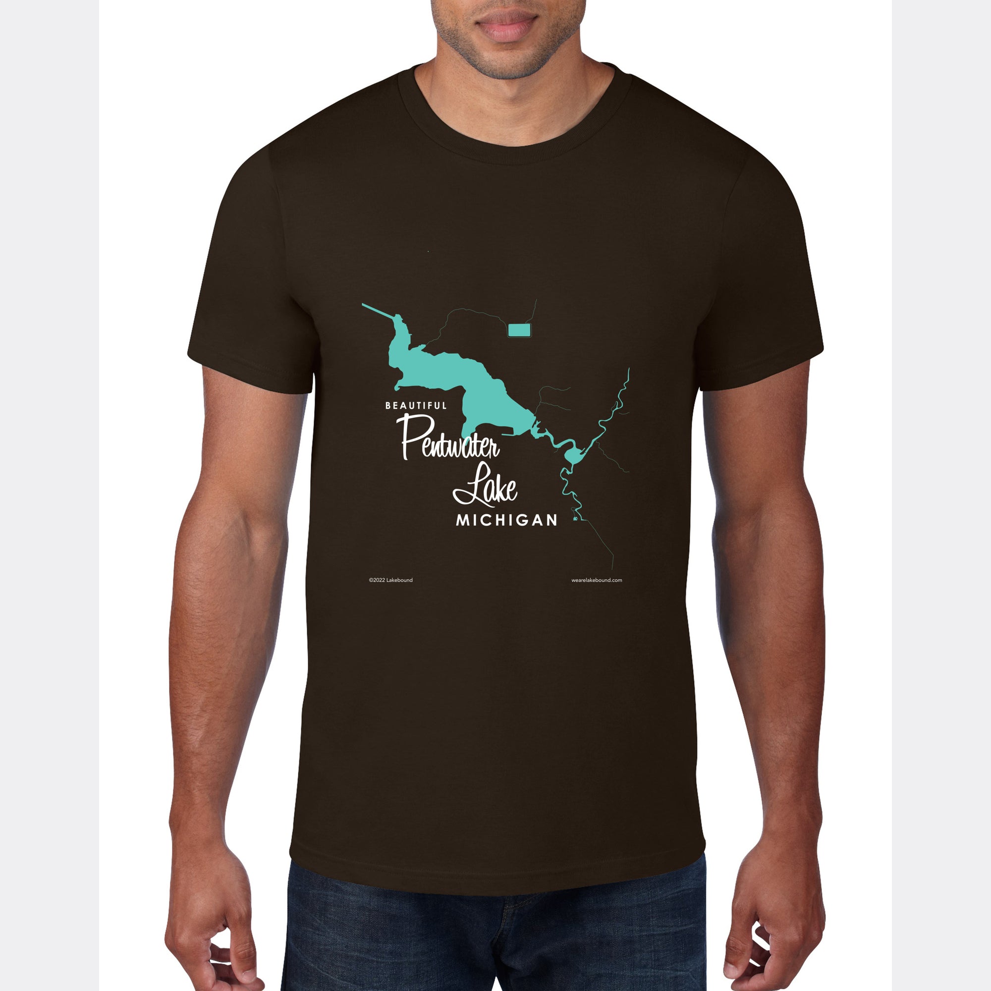 Pentwater Lake Michigan, T-Shirt