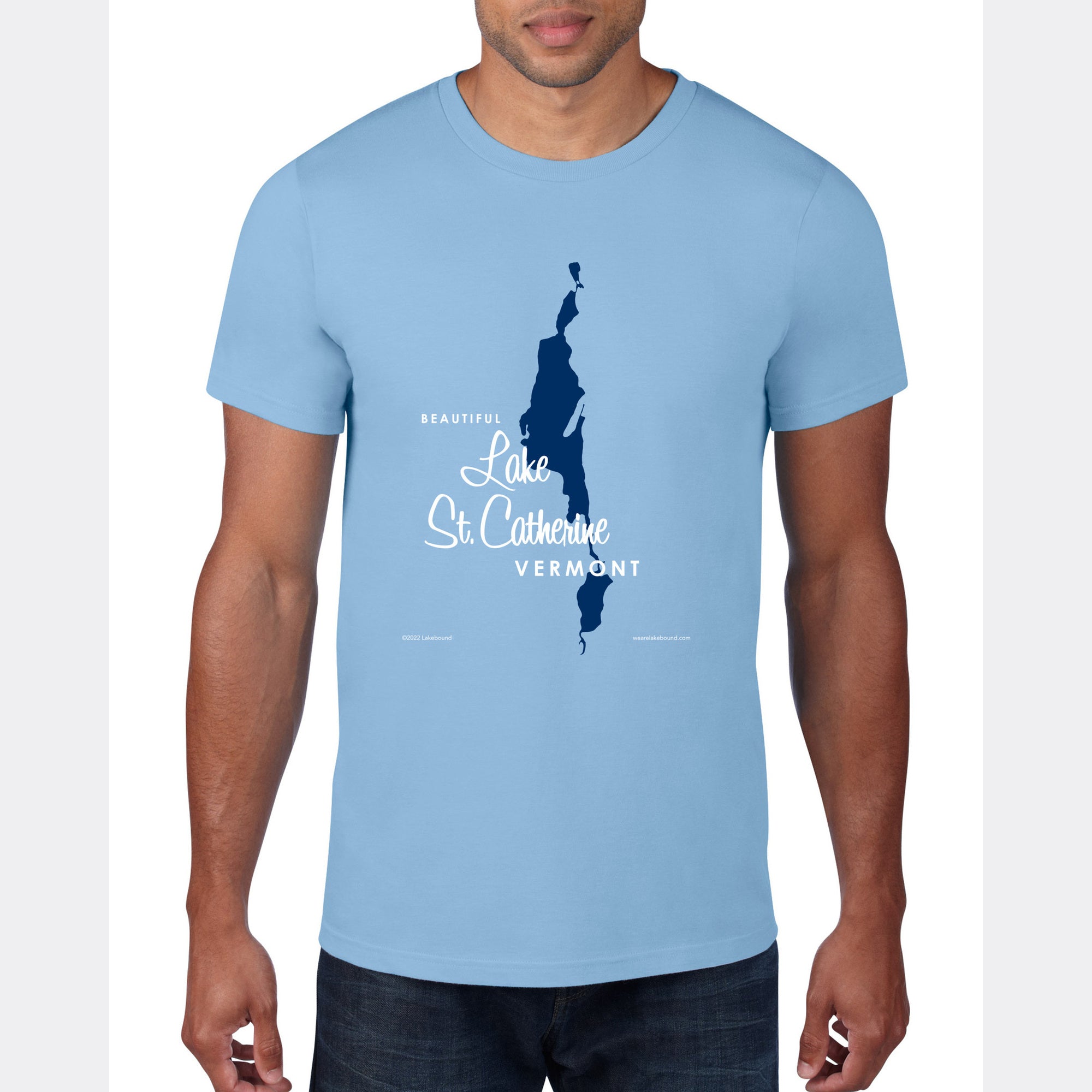 Lake St Catherine Vermont, T-Shirt