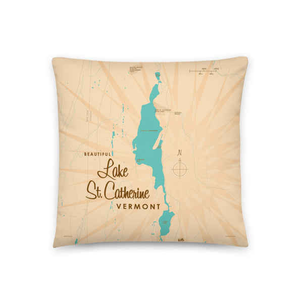 Lake St Catherine Vermont Pillow