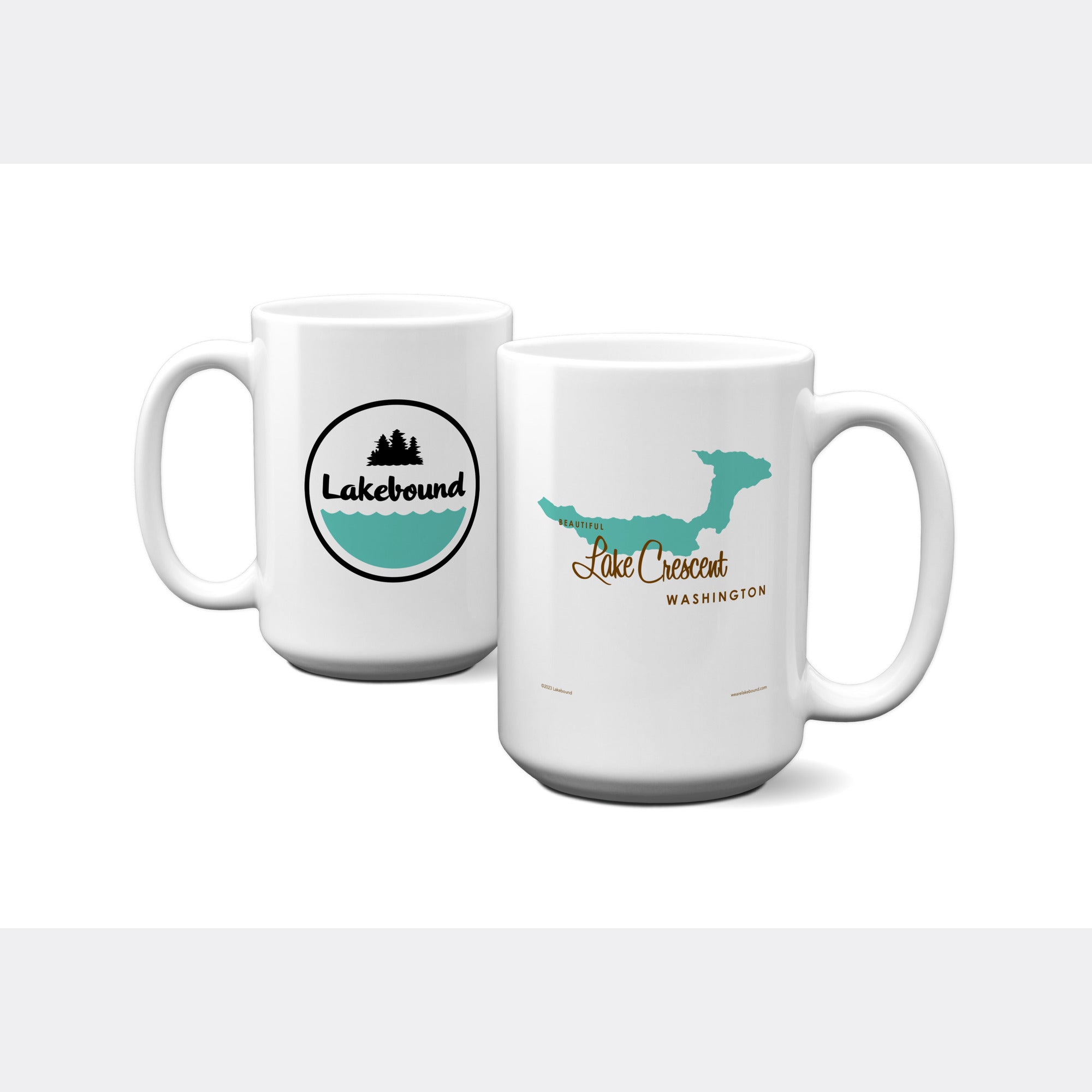 Lake Crescent Washington, 15oz Mug