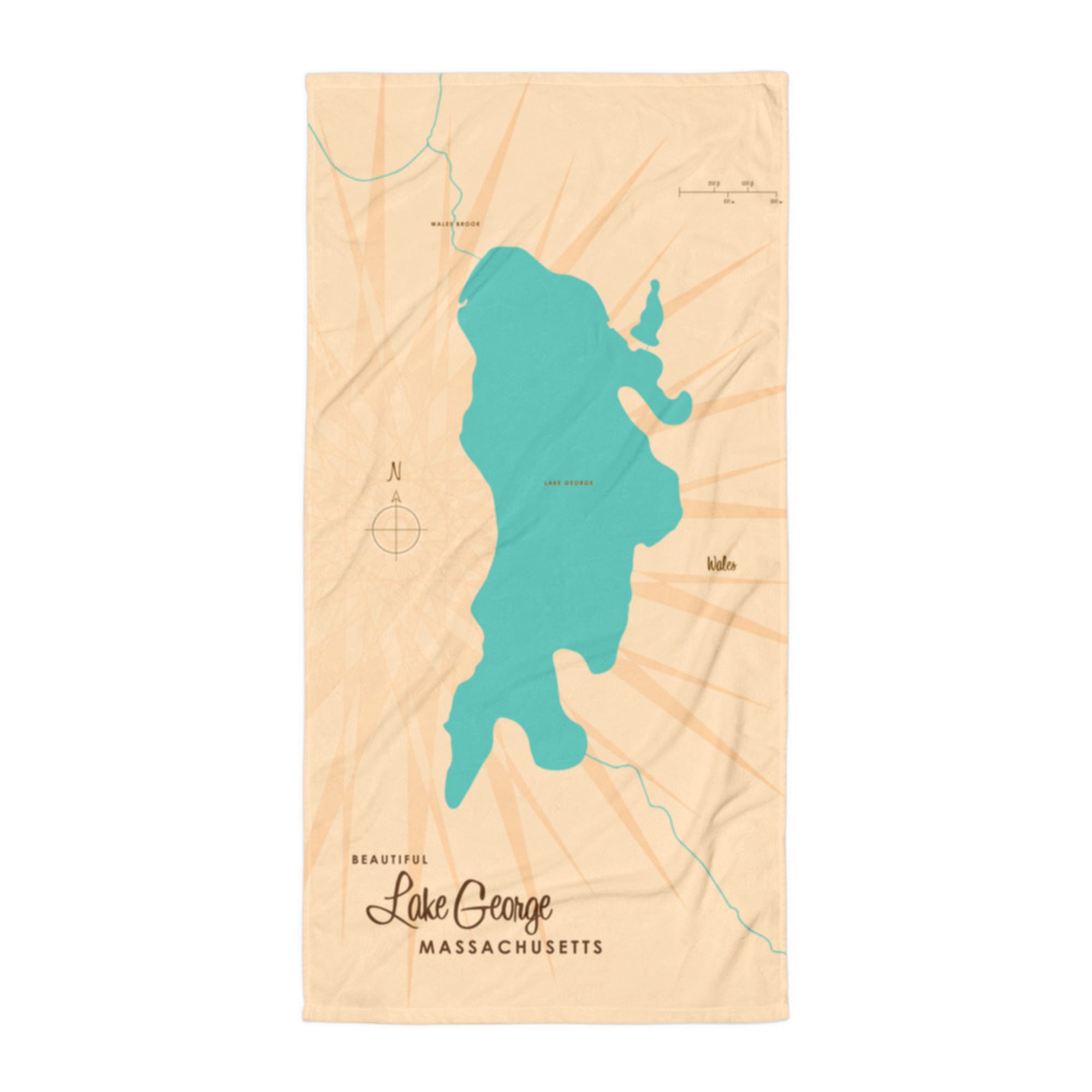 Lake George Minnesota Beach Towel