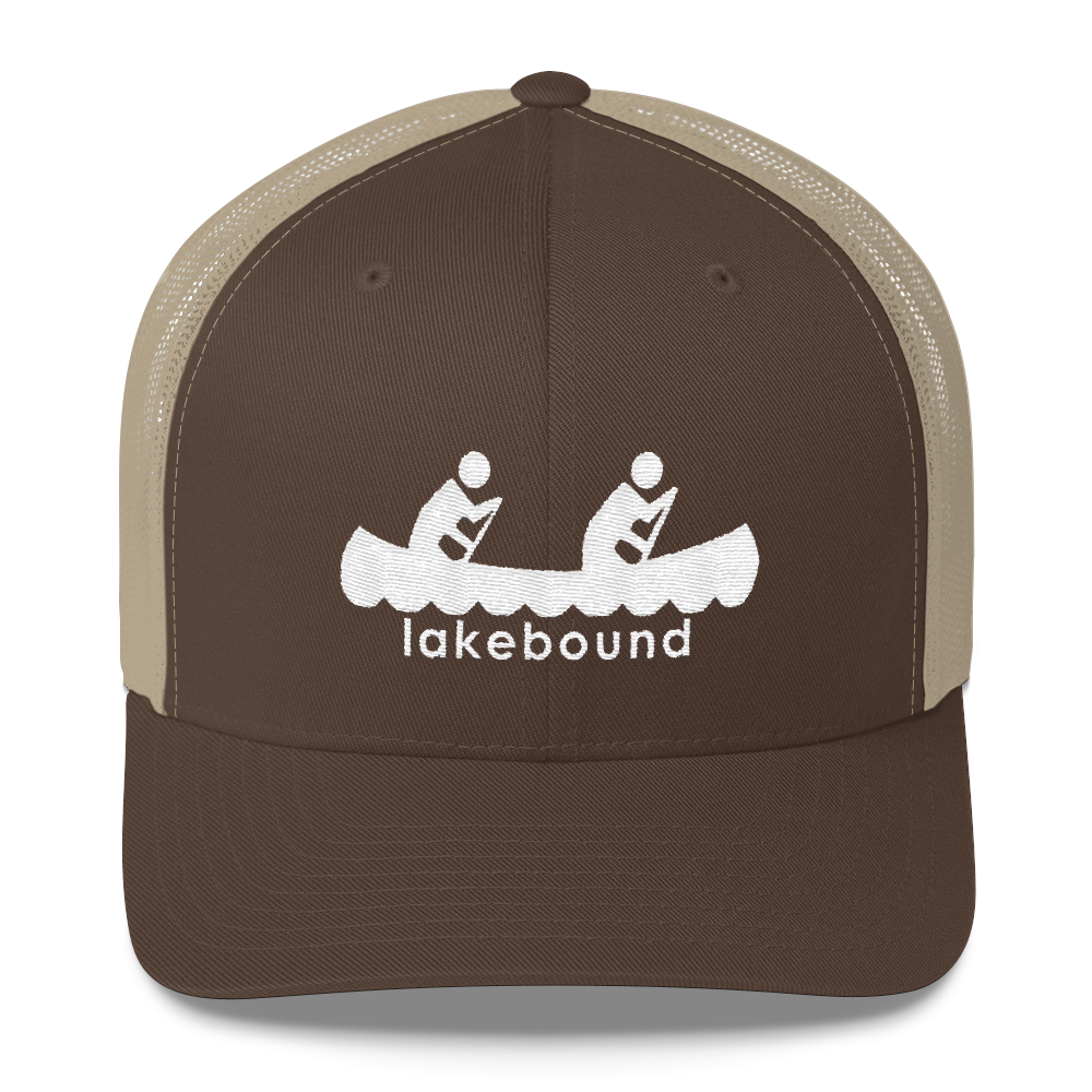 Lakebound Canoeing Trucker Hat