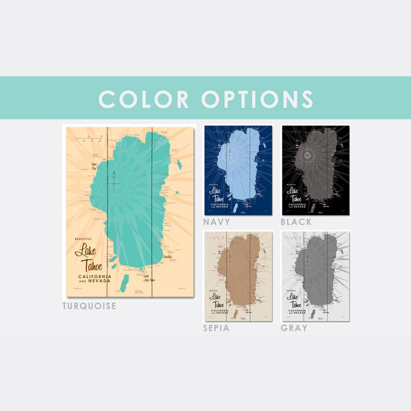 Lake Gaston VA North Carolina, Lake Map Wood Sign
